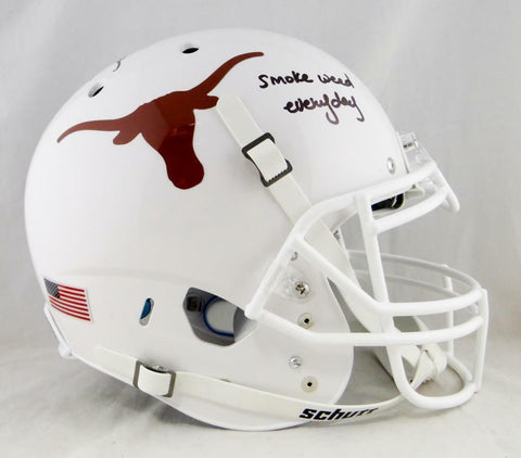 Ricky Williams Signed Longhorns ProLine Speed F/S Helmet w/Smoke Weed- JSA W