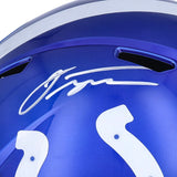 Jonathan Taylor Autographed Colts Flash Full Size Speed Helmet Fanatics