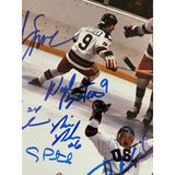 1980 USA Olympic Hockey Team Signed Miracle On Ice 16x20 Photo Beckett 48371