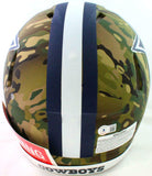 Dak Prescott Autographed Cowboys Authentic Camo F/S Helmet-Beckett W *White