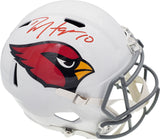 DEANDRE HOPKINS AUTOGRAPHED CARDINALS WHITE FULL SIZE HELMET BECKETT 191104