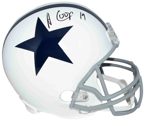 AMARI COOPER AUTOGRAPHED SIGNED DALLAS COWBOYS WHITE FULL SIZE HELMET JSA