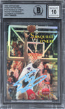 Magic Shaquille O'Neal Signed 1996 Topps Stars FR #132 Card Auto 10 BAS Slab