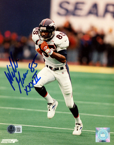 Willie Green Autographed Denver Broncos 8x10 Photo XXXII Beckett 45243