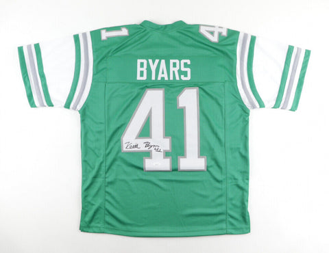 Keith Byars Signed Philadelphia Eagles Jersey (JSA) Ex Ohio State Running Back