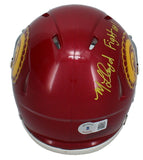 MarShawn Lloyd Autographed "Fight On" USC Trojans Speed Mini Helmet Beckett