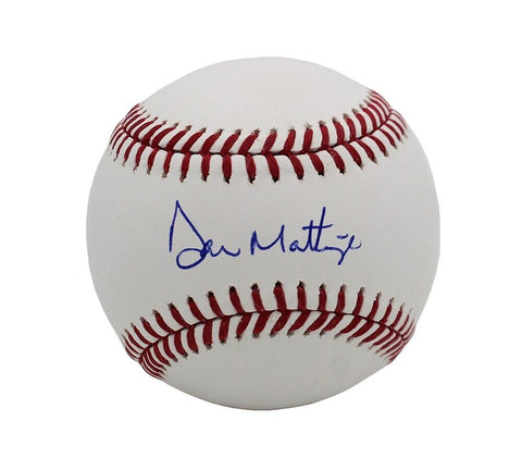 Don Mattingly Signed New York Yankees Rawlings OML MLB Baseball