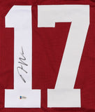 Jaylen Waddle Signed Alabama Crimson Tide Jersey (Beckett COA) Dolphins #1 Pk WR