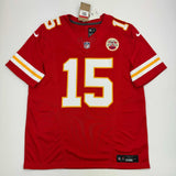 Autographed/Signed Patrick Mahomes Red Authentic Nike Game Jersey Fanatics COA