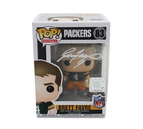 Brett Favre Signed Green Bay Packers Model #83 Funko Pop