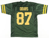 Romeo Doubs Signed Green Bay Packer Color Rush Jersey (JSA COA) 2022 4th Rnd Pck