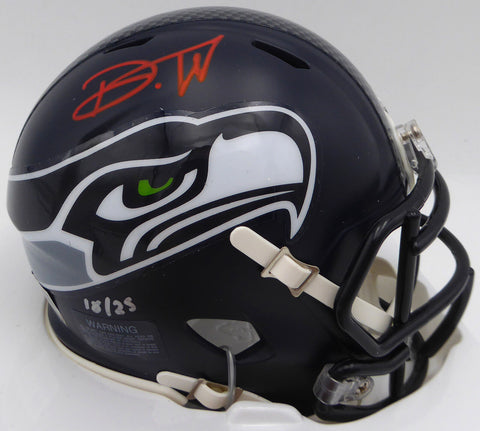 Devon Witherspoon Autographed Seahawks Mini Helmet /25 Fanatics Holo SV33318675