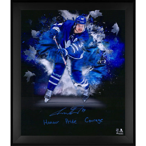 AUSTON MATTHEWS Signed Inscribed "In Focus" 20 x 24 Photograph FANATICS LE 34