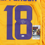 Justin Jefferson Signed Minnesota Vikings Jersey (JSA COA) 2020 1st Round Pck WR