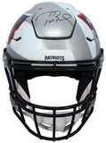 Tom Brady Autographed Patriots 'Lets F'n Go' Painted Speed Flex Helmet Fanatics