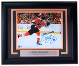 Chris Pronger Signed Framed 8x10 Philadelphia Flyers Photo BAS