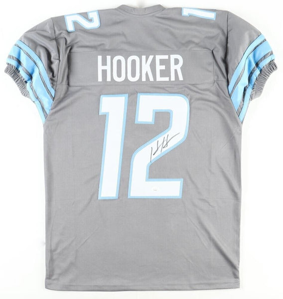 Hendon Hooker Detroit Lions Gray Jersey (JSA COA) Ex-Tennessee