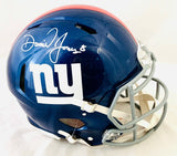 DANIEL JONES SIGNED NY GIANTS FS SPEED AUTHENTIC HELMET BECKETT COA #WE10231