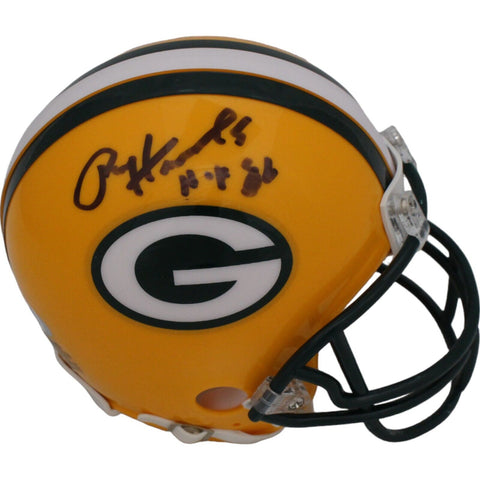 Paul Hornung Signed Green Bay Packers VSR4 Mini Helmet HOF PSA 46036