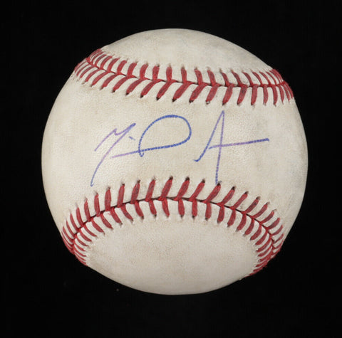 Miguel Amaya Signed 2020 Arizona Spring Training Baseball (JSA COA) Chicago Cubs