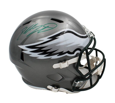 Dallas Goedert Signed Philadelphia Eagles Speed Full Size Flash NFL Helmet