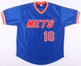 Dwight Gooden Signed New York Mets Jersey Inscribed "85 Triple Crown" (JSA COA)