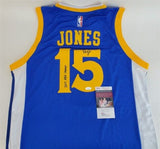 Damian Jones "2017 NBA Champs" Signed Golden State Warriors Jersey (JSA COA)