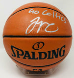 JAYSON TATUM Signed "Go Celtics" Boston Celtics Spalding Basketball FANATICS