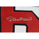 Stan Musial Signed St. Louis Cardinals White Majestic Jersey JSA 44646