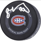 JURAJ SLAFKOVSKY Autographed Canadians Official Game Puck FANATICS