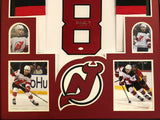 FRAMED NEW JERSEY DEVILS WILL BUTCHER AUTOGRAPHED SIGNED JERSEY JSA COA