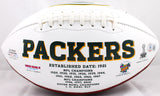 Christian Watson Autographed Green Bay Packers Logo Football-Beckett W Hologram