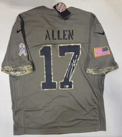 JOSH ALLEN SIGNED BUFFALO BILLS NIKE LIMITED STITCHED STS AUTHENTIC JERSEY BAS