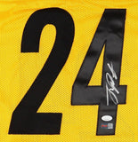 Joey Porter Jr. Signed Pittsburgh Steelers Jersey (JSA) Ex Penn State Def. Back