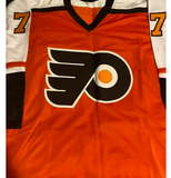 Adam Oates Signed Philadelphia Flyers Jersey (JSA COA) Hall of Fame 2012