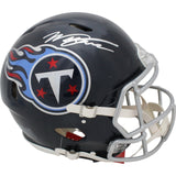 Will Levis Autographed/Signed Tennessee Titans Authentic Speed Helmet FAN 48352