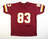 Ricky Sanders Signed Redskins Jersey (JSA) 2xSuper Bowl Champion Wide Receiver