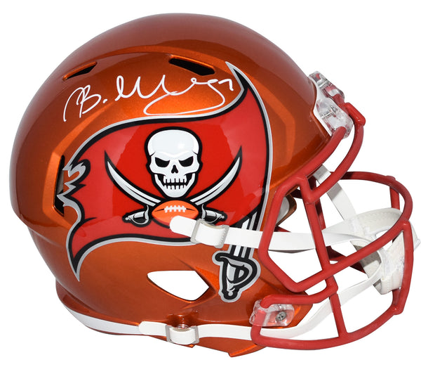 BUCKY IRVING SIGNED TAMPA BAY BUCCANEERS FLASH FULL SIZE SPEED HELMET BECKETT