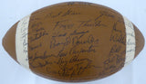 1962 Champ Packers Autographed Football 39 Sigs Johnny Blood McNally Beckett BAS