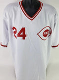 Tony Perez Signed Cincinnati Reds Jersey (JSA COA) Big Red Machine / HOF 2000