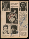 Rudy Tomjanovich & OthersAutographed Signed 8x11 Magazine Page Photo 185418