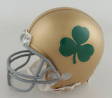 Rocky Bleier Signed Notre Dame Fighting Irish Mini Helmet Inscrbd 66 Natl Champs