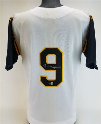 Bill Mazeroski Signed Pittsburgh Pirates Jersey (Beckett)10xAll Star 2nd Baseman