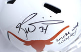 Ricky Williams Autographed Longhorns F/S Riddell Speed Helmet w/ Insc-JSA W Auth