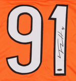 Trey Hendrickson Signed Cincinnati Bengals Jersey (Playball Ink) 2017 3rd Rnd Pk