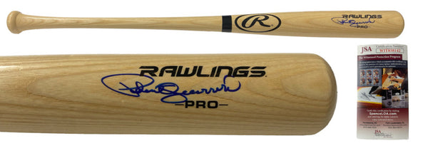 Pedro Guerrero Autographed Los Angeles Dodgers Rawlings Bat JSA