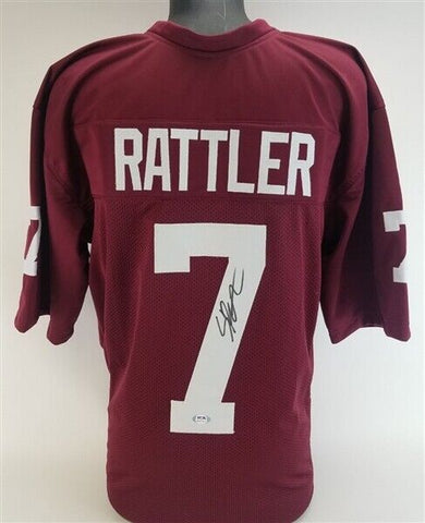 Spencer Rattler Signed Oklahoma Sooners Jersey (PSA COA) 2021 Sophomore Q.B.