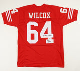 Dave Wilcox Signed San Francisco 49ers Jersey Inscribed "HOF 2000" (PSA COA) L.B