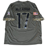 TERRY McLAURIN SIGNED WASHINGTON COMMANDERS SALUTE SERVICE NIKE LIMITED JERSEY