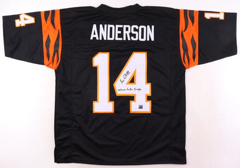 Ken Anderson Signed Cincinnati Bengals Jersey Inscribed "Welcome to the Jungle"